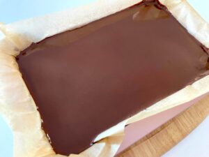 Chocolate caramel slice