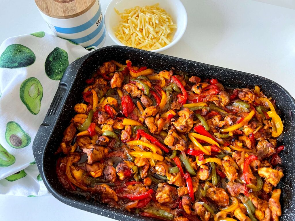 Sheet Pan Chicken Fajitas
