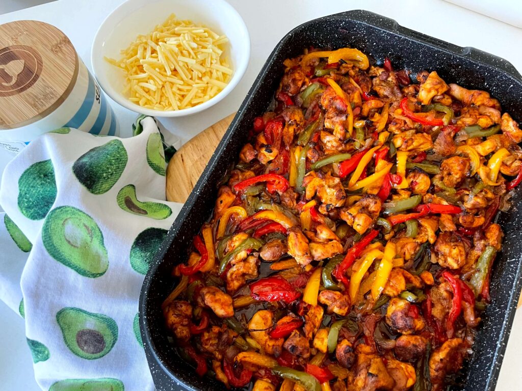 Sheet Pan Chicken Fajitas