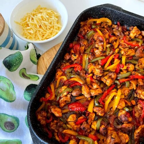 Sheet Pan Chicken Fajitas
